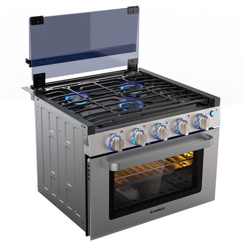 Camplux burner rv gas - camplux, 17"